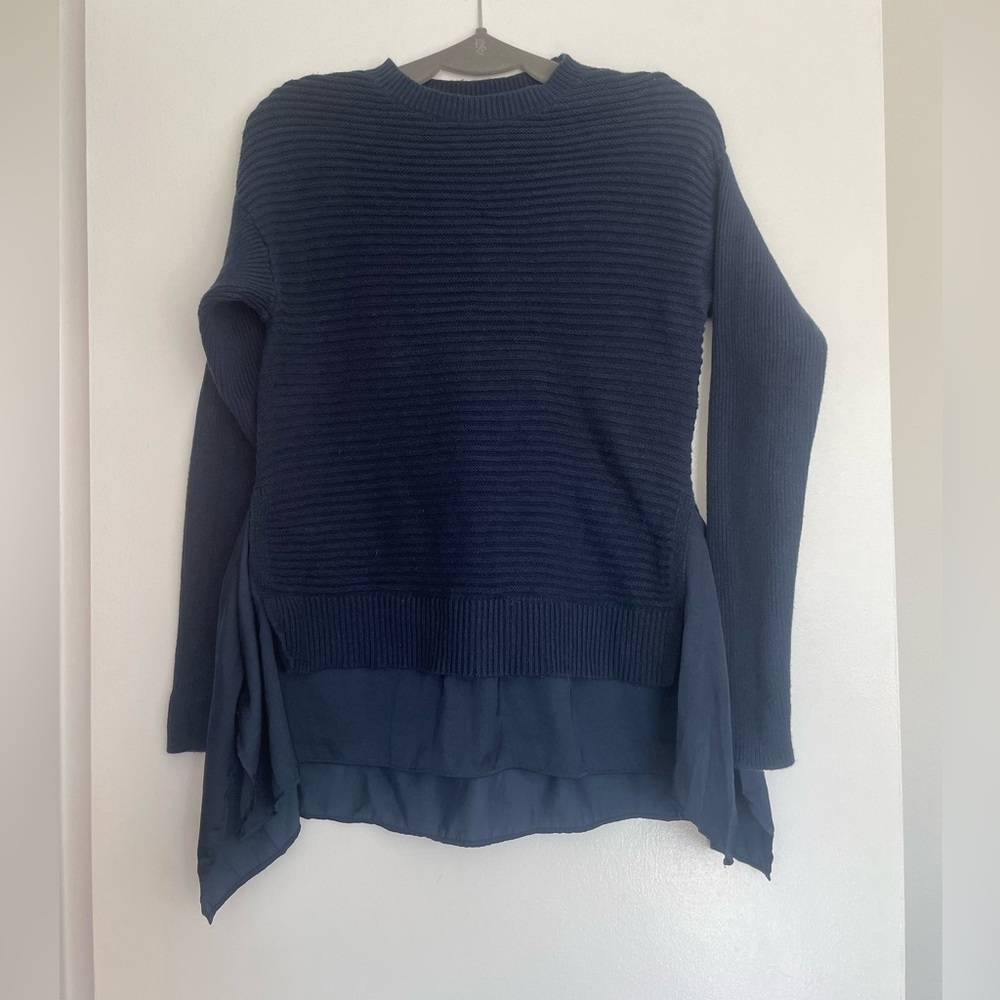 Layered Silky Sweater